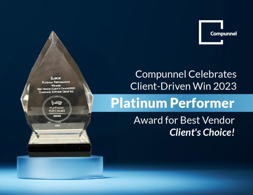 2023 Platinum Performer Award for Best Vendor