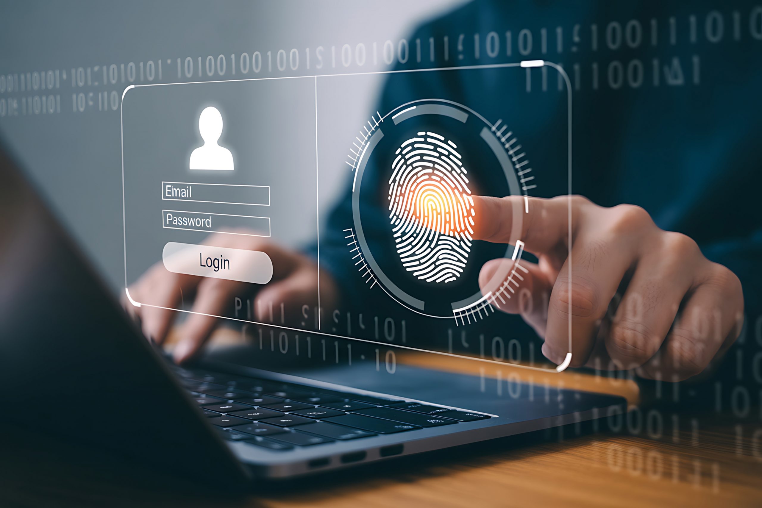 biometric fingerprint login enhanced cybersecurity scaled