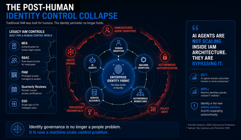 The Post-Human Identity Control Collapse