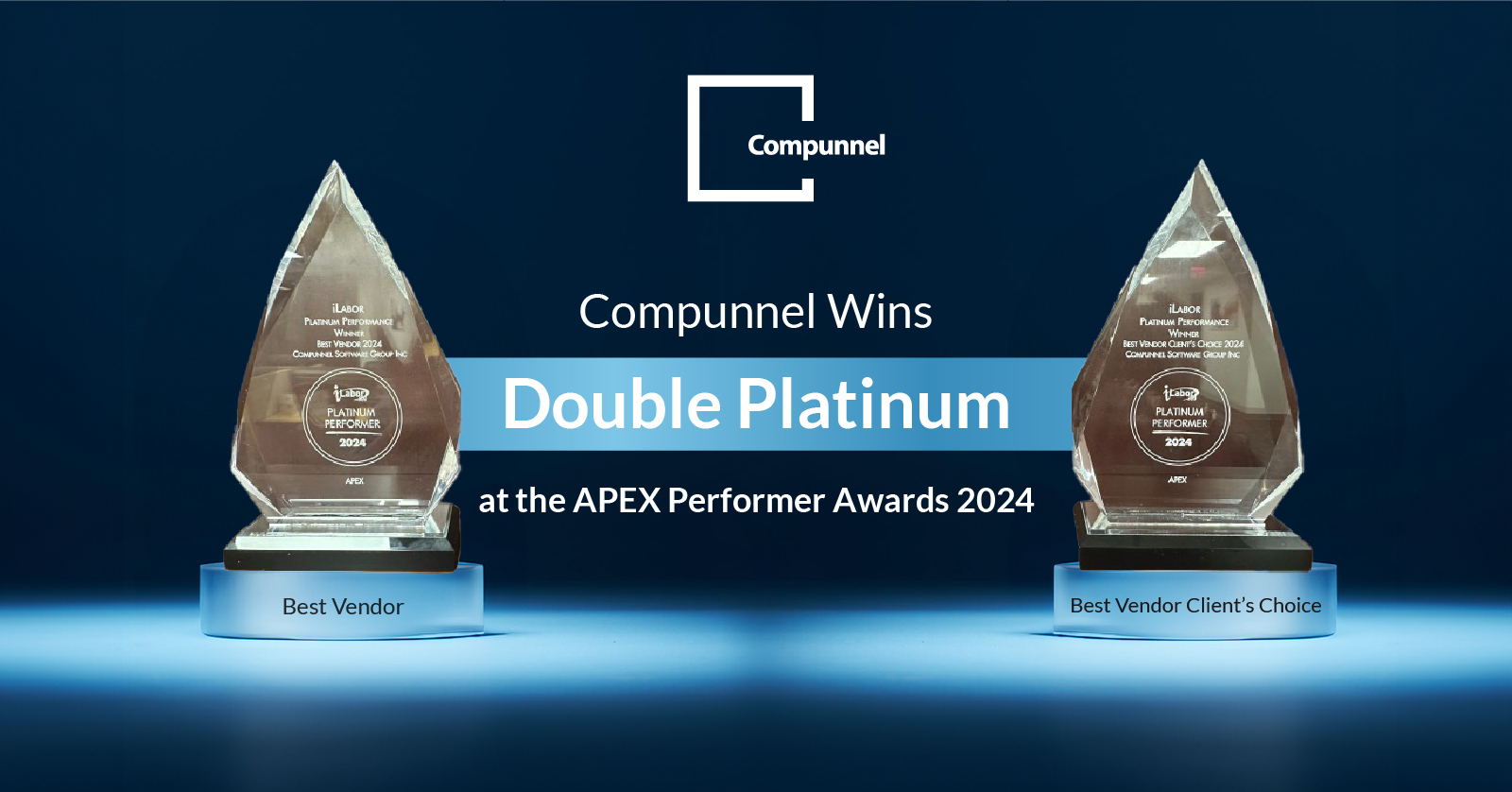 Compunnel Wins Big at APEX Systems Platinum Awards 2024