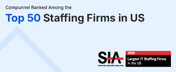 Compunnel Ranked Among the Top 50 Largest US Staffing Firms by SIA