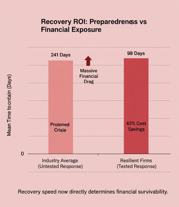 Recovery ROI: Preparedness vs Financial Exposure